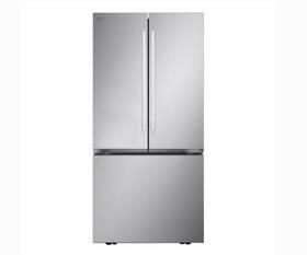 Lg Lf25h6200s 33 Inch French Door Refrigerator With 25 Cu. Ft. Capacity -