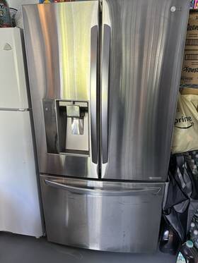 Lg Lfxc24726s 24 Inch French Door Counter Depth Refrigerator With Ice Maker Stainless Color