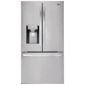 Lhfs2axbs Lg 28 Cu. Ft. 3 Door French Refrigerator With Ice And Water Disp