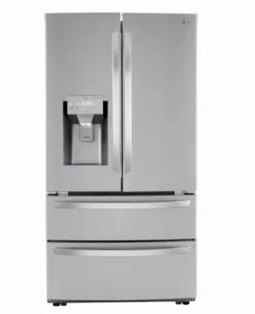 Lmxc22626s Lg 36 Inch Counter Depth 22 Cu. Ft. 4-door French Door Refrigerator -