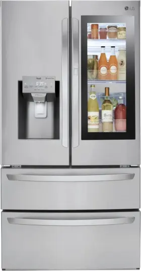 Lmxs28596s Lg 36 Inch 4 Door Smart French Refrigerator -