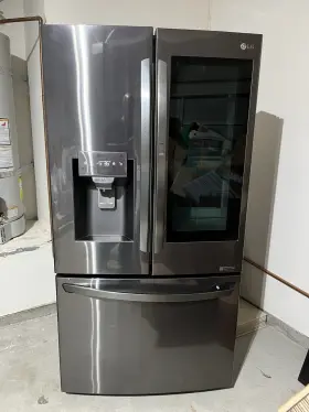 Lrfvc2406d Lg 24 Cu Ft Instaview Refrigerator With Craft Ice Maker