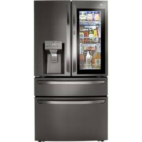 Lg Lrmvc2306d 36 Inch Counter Depth French Door Refrigerator 22.5 Cu. Ft. Black
