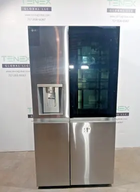 Lrsvs2706s Lg 27 Cu.ft Stainless Refrigerator Side By With Instaview