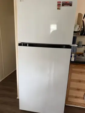 Lt18s2100 Lg 17.5-cu Ft Top-freezer Refrigerator White Garage Ready Energy Star