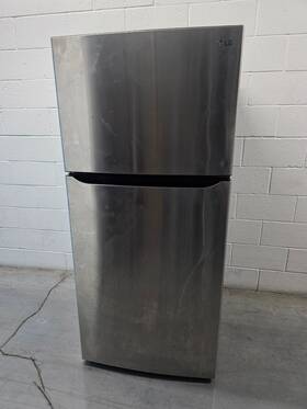 Lg Ltcs24223s Refrigerator 24 Cu Ft. Stainless Steel Top Freezer