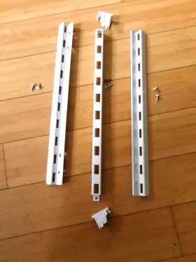 Meg62685901 Lg Meg62685801 Fridge Shelf Holder Brackets Left/right Center