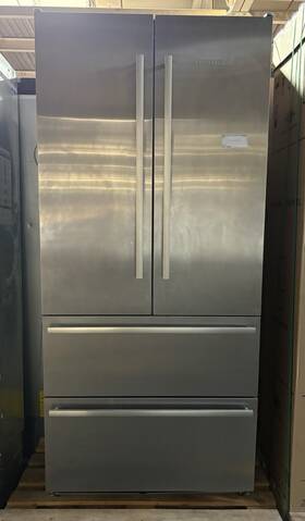 Liebherr Cbs2082 36 Inch French Door Bottom Freezer Refrigerator - Stainless