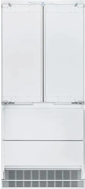 Hc2082 Liebherr 36 Inch Built-in Panel Ready 4-door French Door Refrigerator -