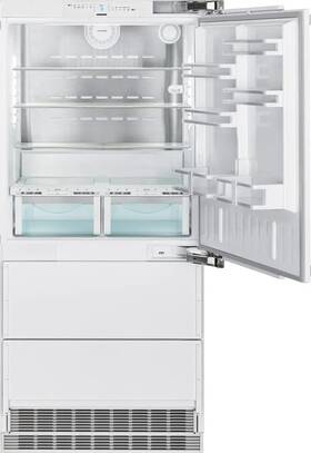 Liebherr Hcb2080 36 Inch Panel Ready Bottom-mount Refrigerator With 18.9 Cu