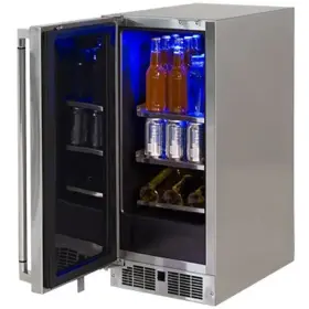 Ln15refl Lynx 15 Inch Built-in All Refrigerator With 2.73 Cu. Ft. Capacity