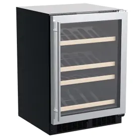 Mlwc224-sg01a Marvel Mlwc224sg01a 24 Inch Built-in Single Zone Gallery Display Wine Refrigerator