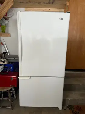 Abb2221few Maytag White Amana Used Refrigerator Freezer