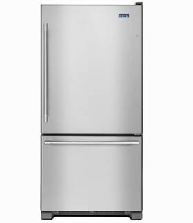 Maytag Mbf1958fez 30 Inch Bottom-freezer 19.0 Cu. Ft. Refrigerator -