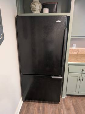 Maytag Mbf2254heb Black Bottom-freezer Refrigerator Electronic Dual Cool