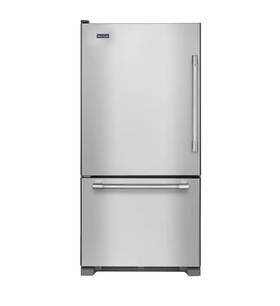 Maytag Mbl1957fez 30 Inch 18.67 Cu. Ft. Bottom Freezer Refrigerator -