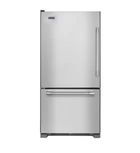 Mbl1957fez Maytag 30 Inch 18.67 Cu. Ft. Bottom Freezer Refrigerator -