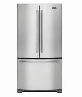 Mfc2062fez Maytag 36 Inch Counter Depth 20 Cu. Ft. French Door Refrigerator -