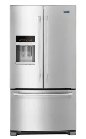 Mfi2269drm Maytag Refrigerator French Door In Fingerprint Resistant Stainless