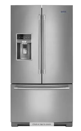 Mft2772hez Maytag Stainless Steel 27 Cu. Ft. French Door Refrigerator