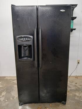 Maytag Msd2651heb Black Side-by-side Refrigerator Water Dispenser Ice Maker