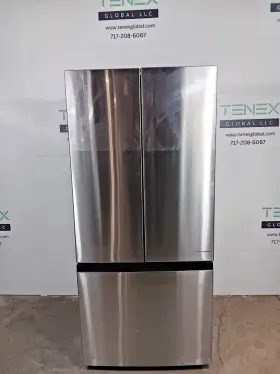 Mrf18b4ast Midea 18.4 Cu. Ft. French Door Bottom Freezer In Stainless Steel 2