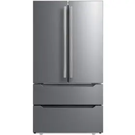 Mrq23b4ast Midea 22.5 Cu. Ft. Counter-depth 4-door French Door Refrigerator