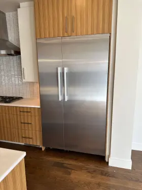 78294068 Miele Luxury Refrigerator Freezer Side By Stainless Front In Gorgeous Cond