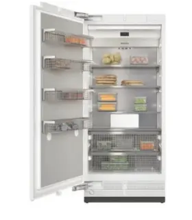 F2912vi Miele Mastercool Series 36 Inch Smart Freezer Column Panel Ready Left Hinge