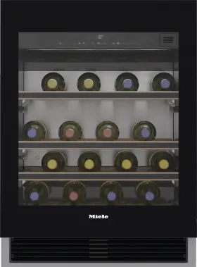 Kwt6312ugs Miele 24 Inch Built-in Undercounter Wine Storage With 46-bottle Cap