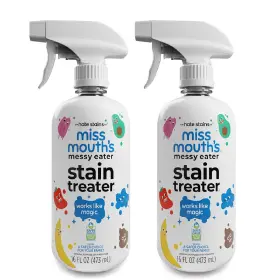 B0dpnkypj7 Miss Mouths Mouth S Messy Eater Stain Treater Spray 2-pack 16oz Baby Remover New
