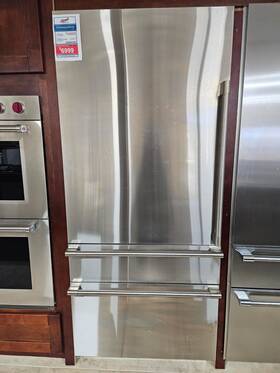 Monogram Zic363nbvlh Zic363nbvlh-08-1560-monogram 36 Inch Bottom Freezer Fridge Ss Panels Left Hinge