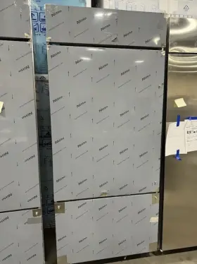 Zics360nvlh Monogram 36 Inch Built In Bottom Freezer Fridge Ss Left Hinge Open Box