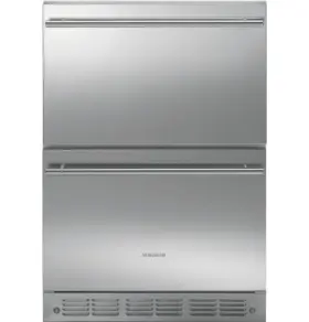 Zids240hass Monogram Zids240hss 24 In Built-in Double-drawer Compact Refrigerator