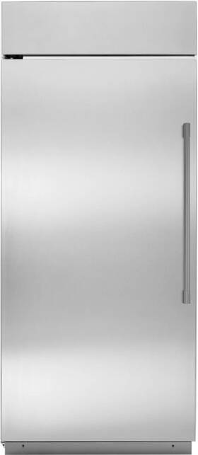 Monogram Zifs360nnlh Ge 36 Inch Stainless Steel Built-in All Freezer Column