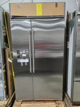Ziss420dnhss Monogram Ge 42 Inch Stainless Built-in Refrigerator With 4 Year Warranty