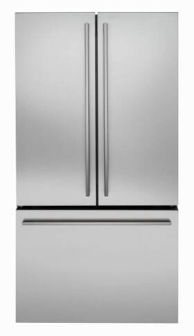 Monogram Zwe23esnss 36 Inch Freestanding Counter-depth French Door Refrigerator
