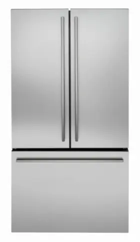 Zwe23esnss Monogram 36 Inch Freestanding Counter-depth French Door Refrigerator