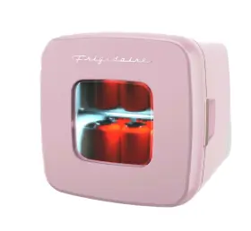 Efmis351 No Efmis351-pink-6com Cp2 Retro Mini Personal Fridge Cooler Pink 12 Can 120 V