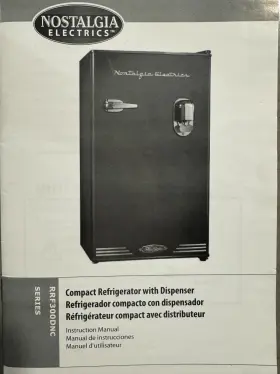 Rrf300dnc Nostalgia Refrigerator Pre Owned E/c With Water Dispenser 65