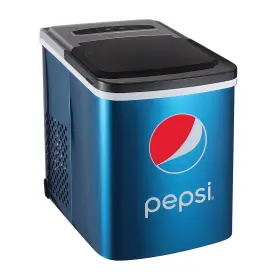 Curice147pep Pepsi 120-watt Portable Compact Ice Maker With Built-in Bottle Opener Blue
