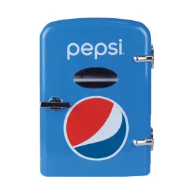 Curmis133pep Pepsi Mis133pep 6-can Portable Mini Fridge Blue