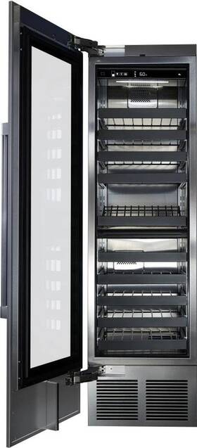 Perlick Cr24d14l Cr24d14l-perlick 24 Inch Built-in Wine Column Panel Ready Left Hinge Disco Overstock