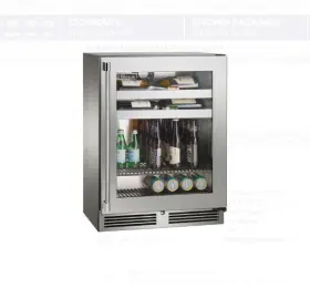 H24bs43rl Perlick Signature Series 24 Inch Built-in Undercounter Beverage Center