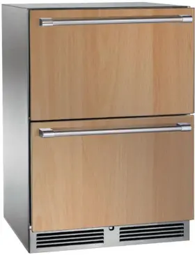 Hp24fs46-perlick Perlick Hp24fs46 24 Inch Built In Under Counter Freezer Drawers Panel Ready