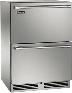 Hp24rs45dl-perlick Perlick Hp24rs45dl 24 Inch Built-in Under Counter Drawer Refrigerator Stainless