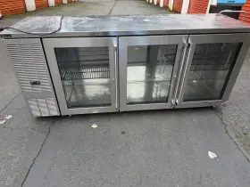 Ww-g-n-t-h1 Perlick Local Pick Up Only 3-door Glass Refrigerator Model Bbs84-