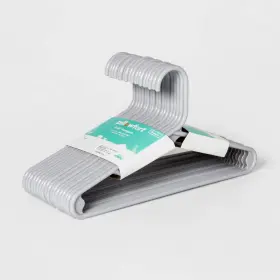 5895904 Pillowfort Kids Hangers 18pk Gray