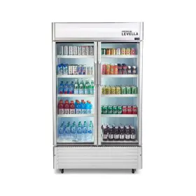 Prn210dx Premium Levella 21cu Ft Flat Front Double Door Beverage Refrigerator