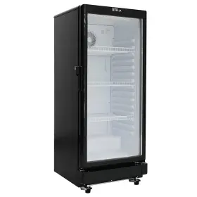 Prns6070dx Premium Levella 6.0 Cu. Ft. Single Glass Door Upright Display Refrigerator-black Resid-commerc